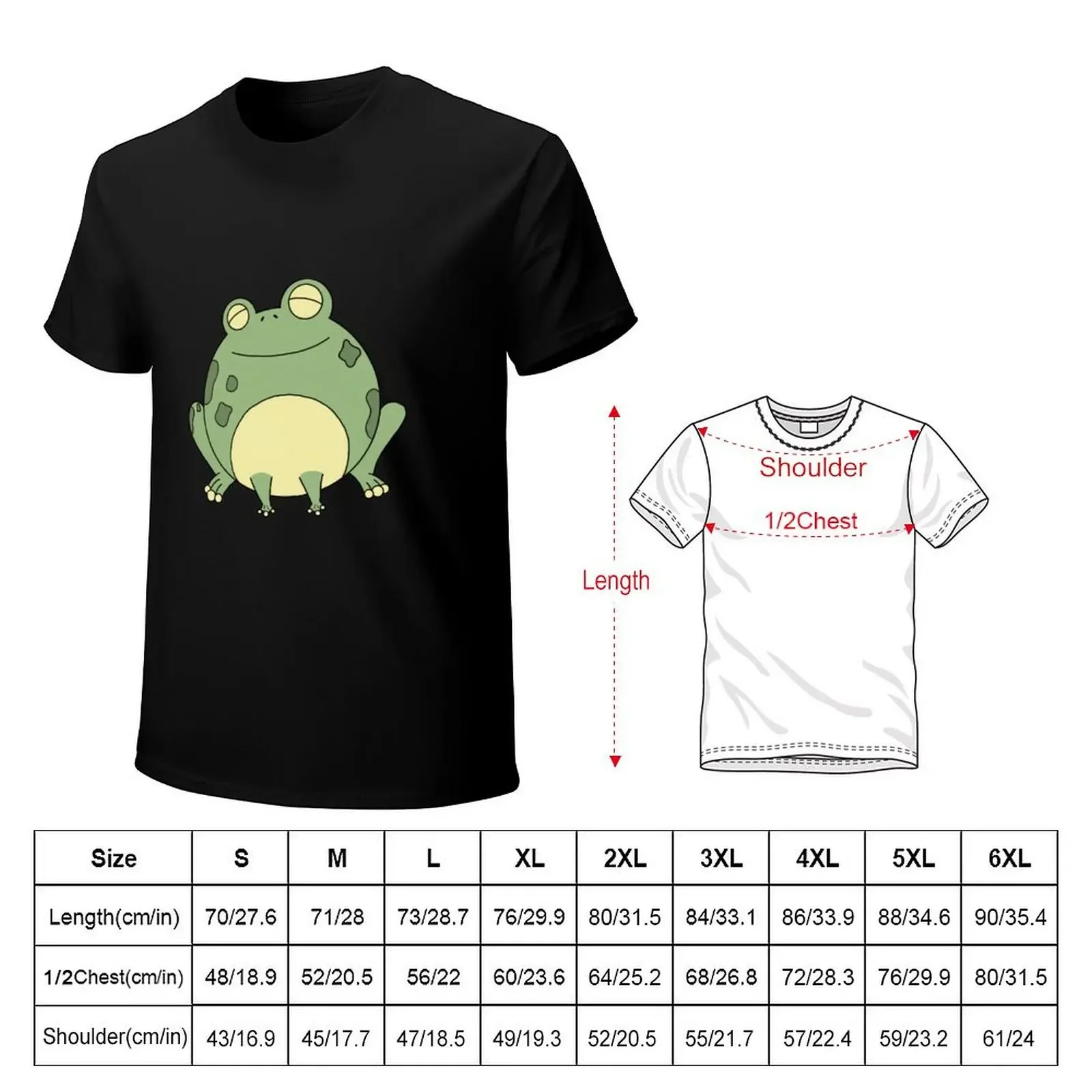 Boggy the Froggy T-Shirt tees cotton graphic tees man t shirt black t shirts for men