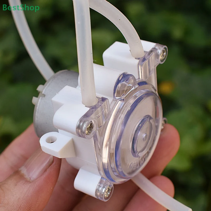 Micro Peristaltic ปั๊ม DC 6 V-12 V ขนาดเล็ก Mini 500 เกียร์มอเตอร์สําหรับ Lab Ink Sampling Pump