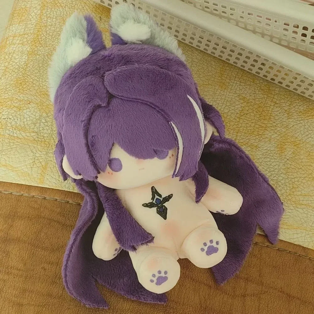 20cm Honkai Star Rail Acheron Plush Doll Ear Tail Friends Raiden Bosenmori Mei Stuffed Toy Deco Body Present XMAS Gift Pillow