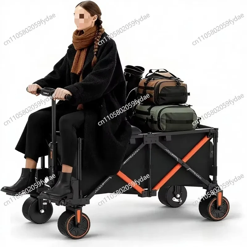 Trolley Seat Dynamic 551 Lbs/Static 771 Lbs All Terrain Folding Oxford Fabric Reverse Feature