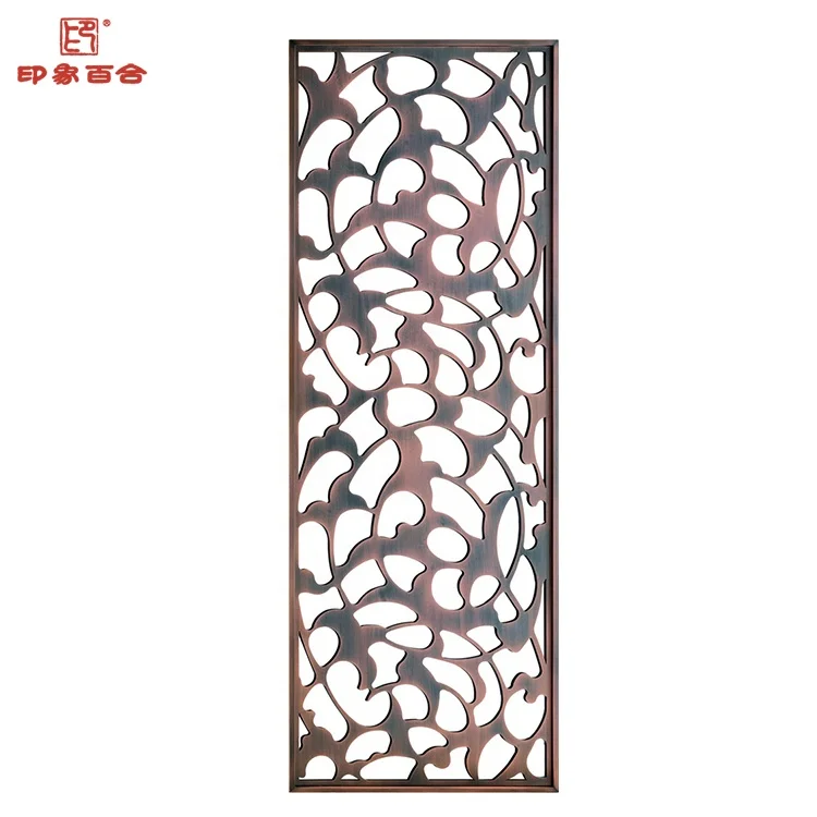 High Quality Screen Partition Metal Decorative  Living Room  Divider  Hotel