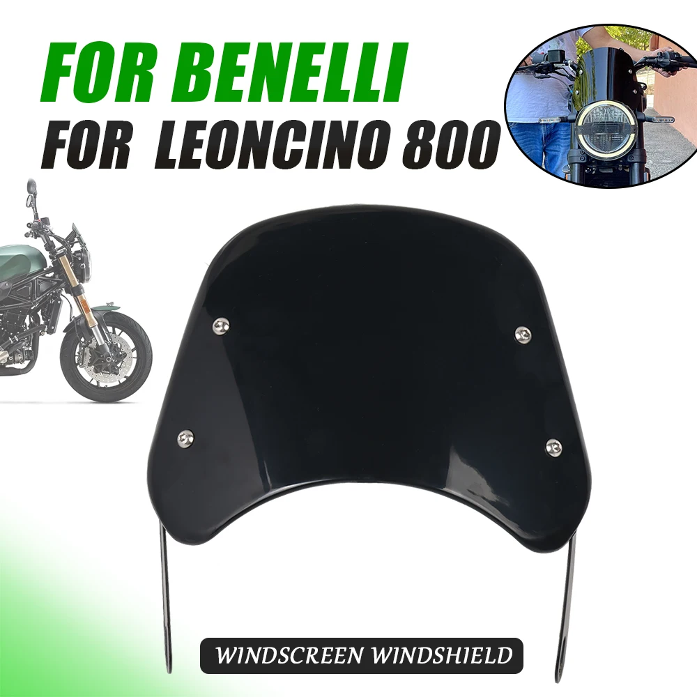 

Аксессуары для мотоциклов Benelli Leoncino 800 Leoncino800, ретро-защита от ветра, запчасти для ветрового стекла