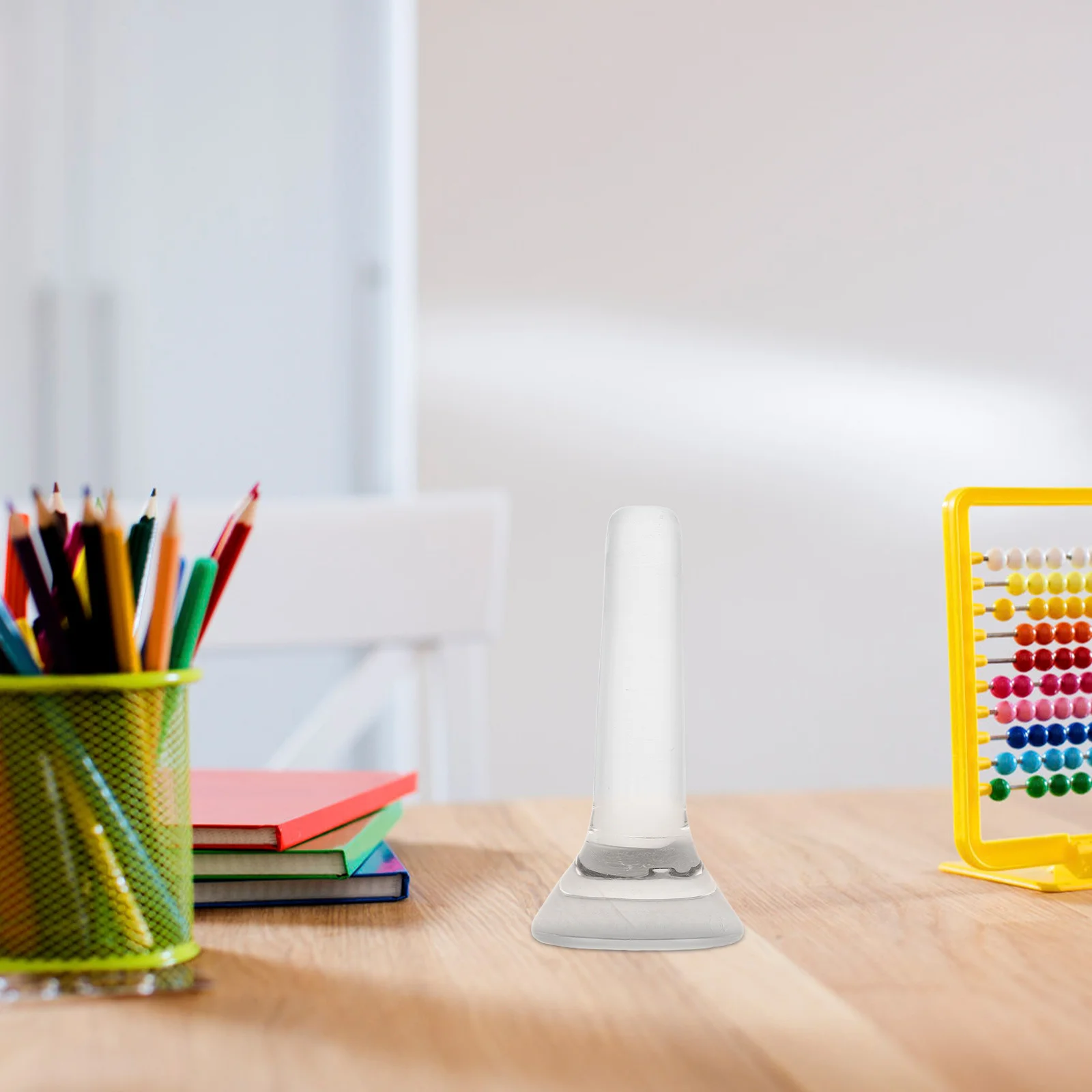 مختبر طحن مدقة دائم كريستال مسطح القاع الزجاج مولر قضيب لصباغ طحن لوازم الفن التدريس