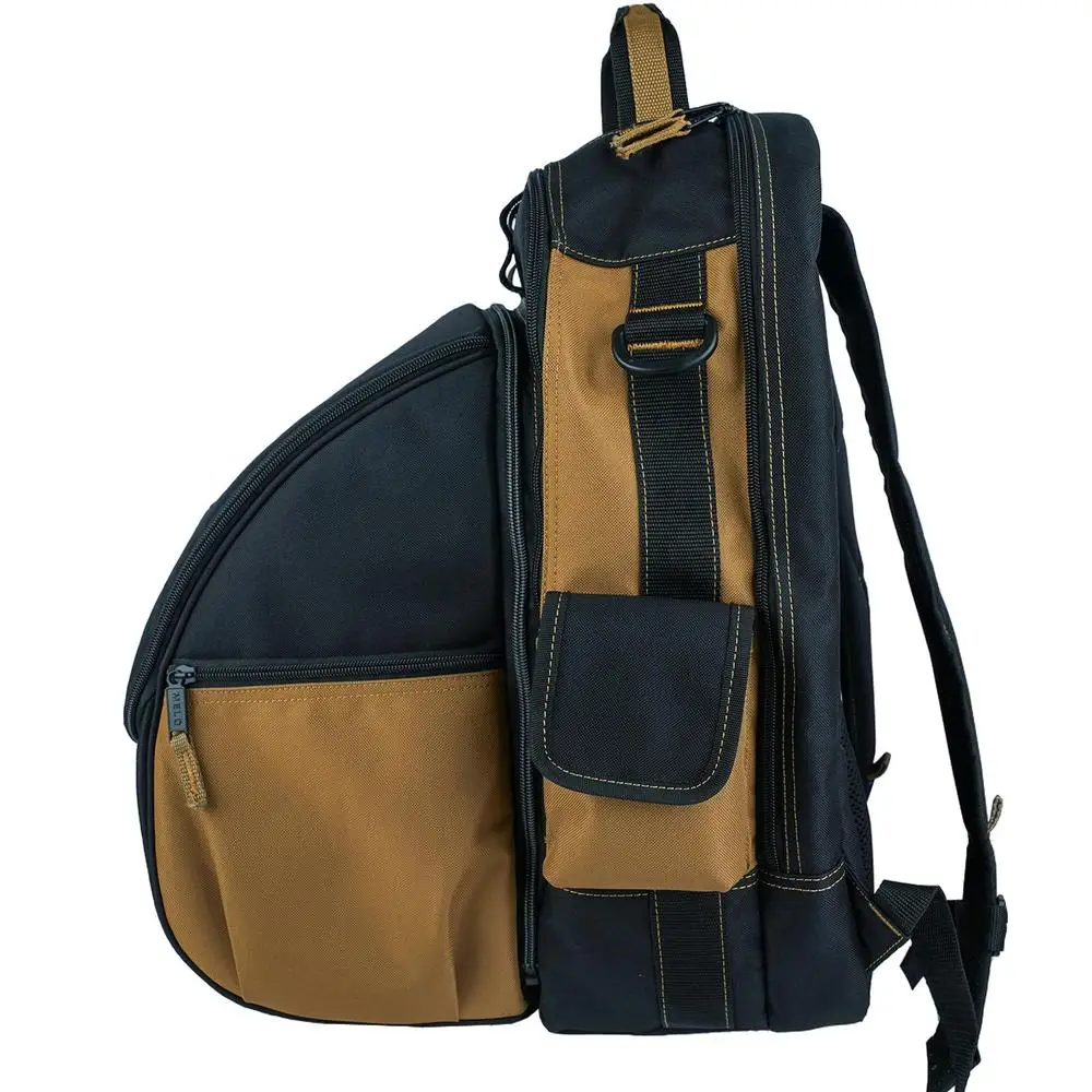 Durable Welding Backpack with Detachable Helmet Bag and Laptop Storage