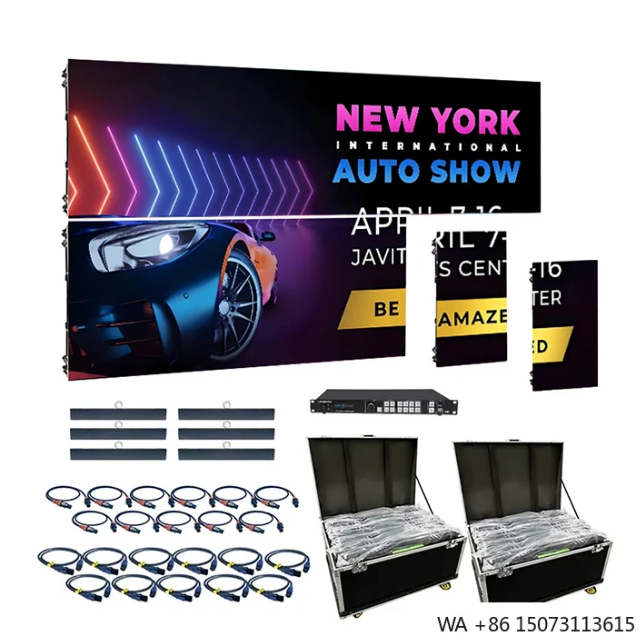 屋内/屋外用LEDレンタルスクリーン - 高輝度フルカラーステージビデオウォール