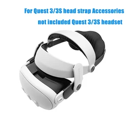 GOMRVR Adjustable Head Halo Strap for Meta Quest 3/Quest 3S Detachable Alternative Elite Head Strap for Quest 3S VR Accessories