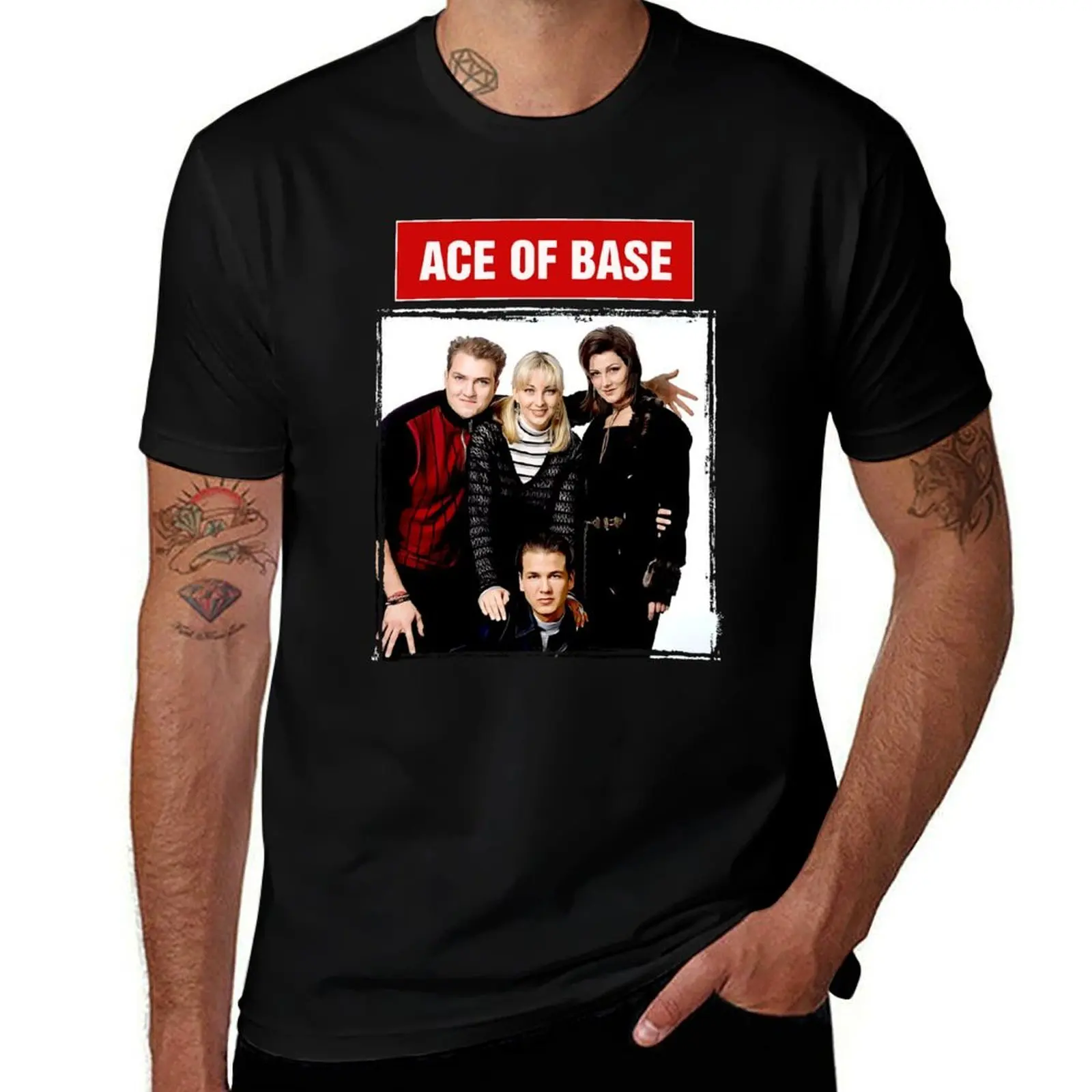 

Ace of Base T-Shirt t shirt man cotton anime tshirt T-Shirt