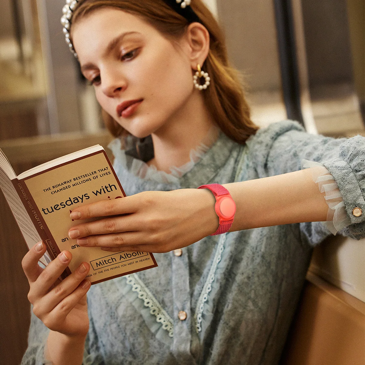 170/220 ミリメートル AirTags ブレスレット紛失防止ナイロン保護スリーブデザイン Apple Airtag 追跡ロケーターリストバンドストラップブレスレット