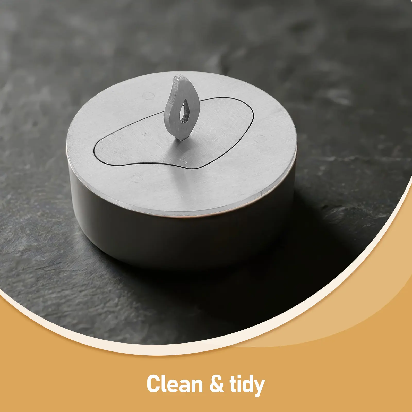 Stainless Steel Lid Replacement Jar Cap Draft Reducer Soot Reducer Flame Stabilizer Decorative Topper for Wide view 6