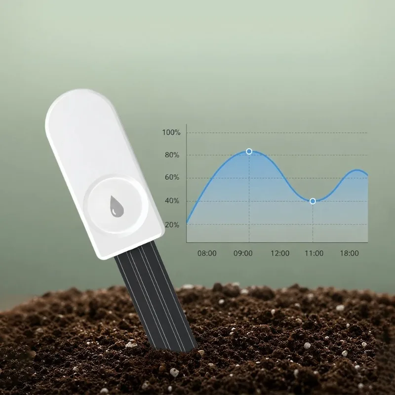 Soil Moisture Tester Humidity Meter for Farm Lawn Flower Plants Monitor Sensor Hygrometer Convenient Gardening Tool
