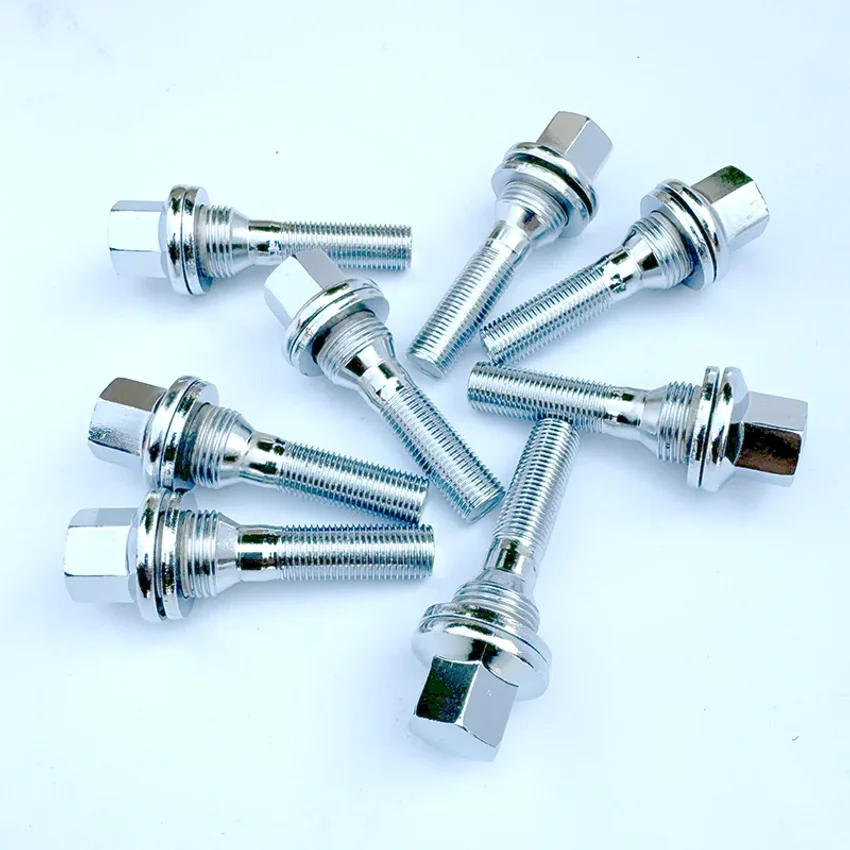 16pcs 12x1.25 Silver Flat seat bolts For Citroën Xsara picasso|Peugeot 308,Peugeot 306|Peugeot 106 |Peugeot 208 |Peugeot 205