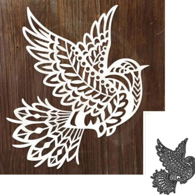 Animal bird Metal Cutting Dies Stencil Scrapbook Album fai da te timbro carta goffratura Decor Craft Knife mold