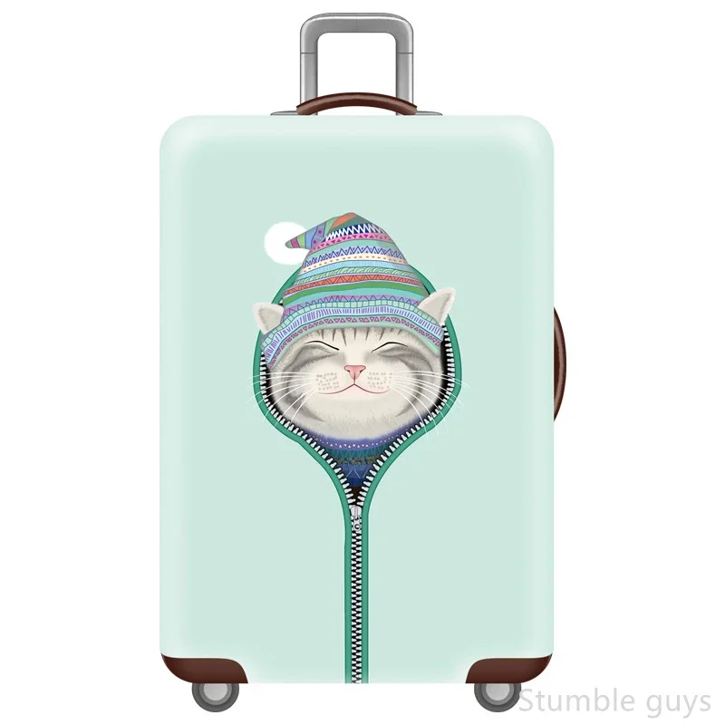 

High Elastic Protective Suitcase Cover Dustproof Anti-Scratch Luggage Sleeve Practical For Vacation Trips 18-32 Inch Luggage