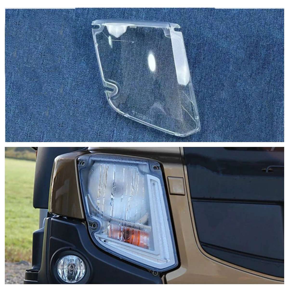 Voor Volvo FL FE Truck onderdelen Koplamp Cover Transparante Lampenkappen Lamp Koplamp Schaduw Lens Plexiglas