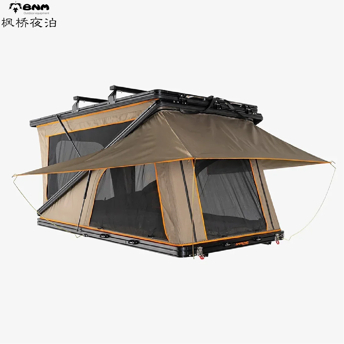 POP roof top tent aluminum Camping 2-4 Person outdoor travel hiking roof top tent 4 people aluminum hard shell roof top tent