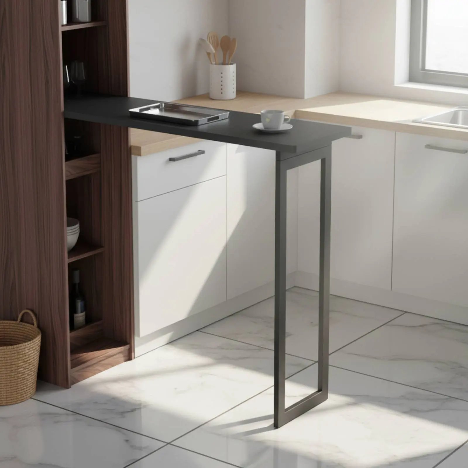 tavolo-telescopico-da-parete-facile-da-installare-pieghevole-arredamento-per-casa-design-nascosto-ammortizzatore-idraulico-per-corridoio