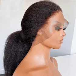 Vietnamese Yaki Straight Wig 360 Lace Frontal HD Human Hair Wigs Full Lace Kinky Straight Wigs Human Hair 13x6 Lace Front Wigs
