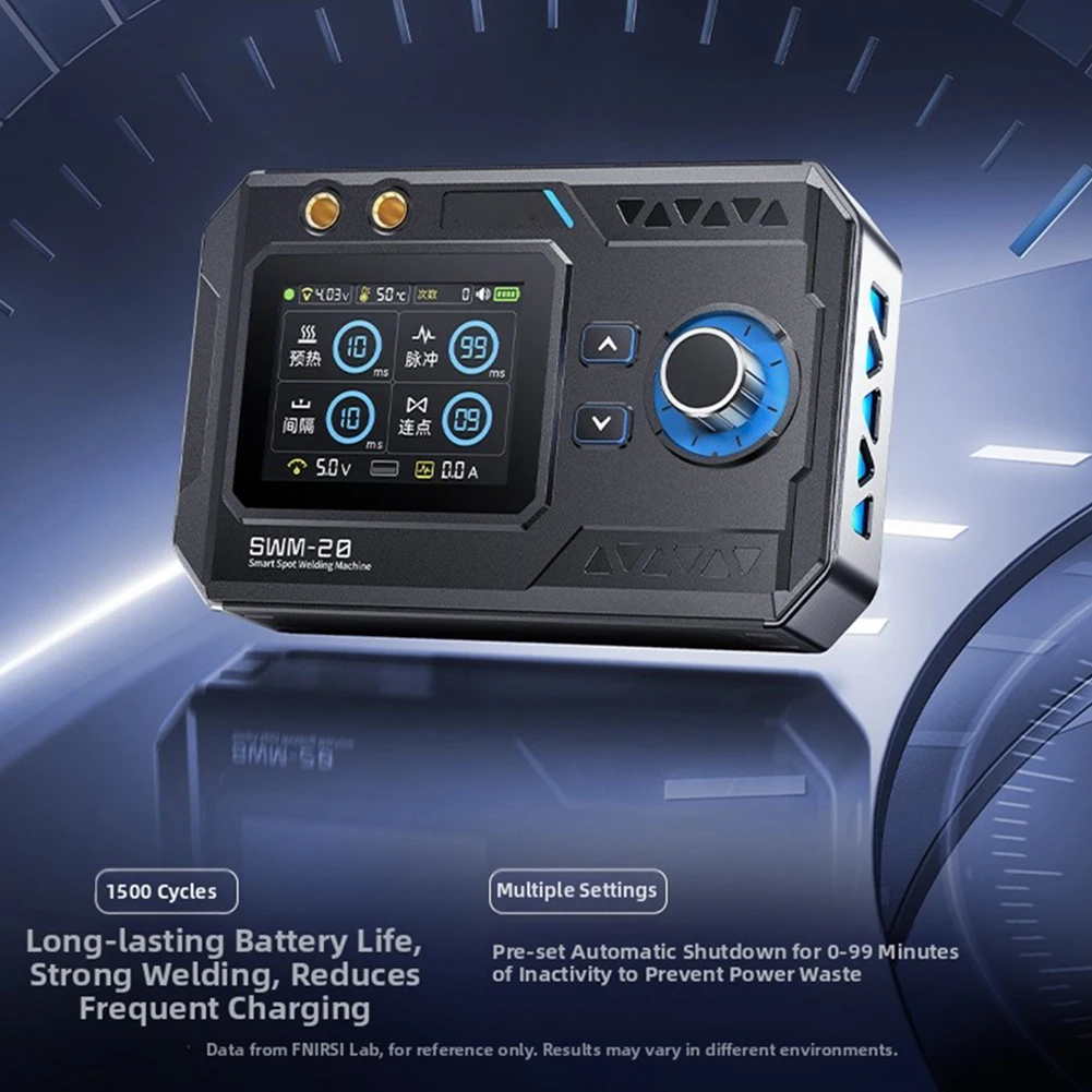 

Ручной точечный сварочный аппарат SWM-20 с двойным импульсом, 1200А, для нержавеющей стали, никелированной стали, железных листов толщиной 0,1-0,5 мм