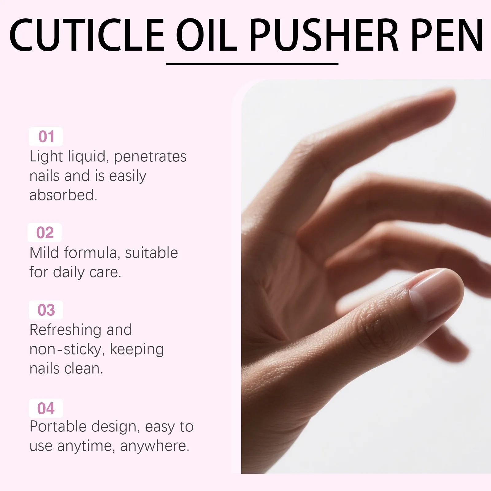 Cuticle Oil Pen Pusher Dead Skin Remover Hand Armor Essence Hangnail Dry Damaged Nail Art Regeneration Soften Manicure Care Tool