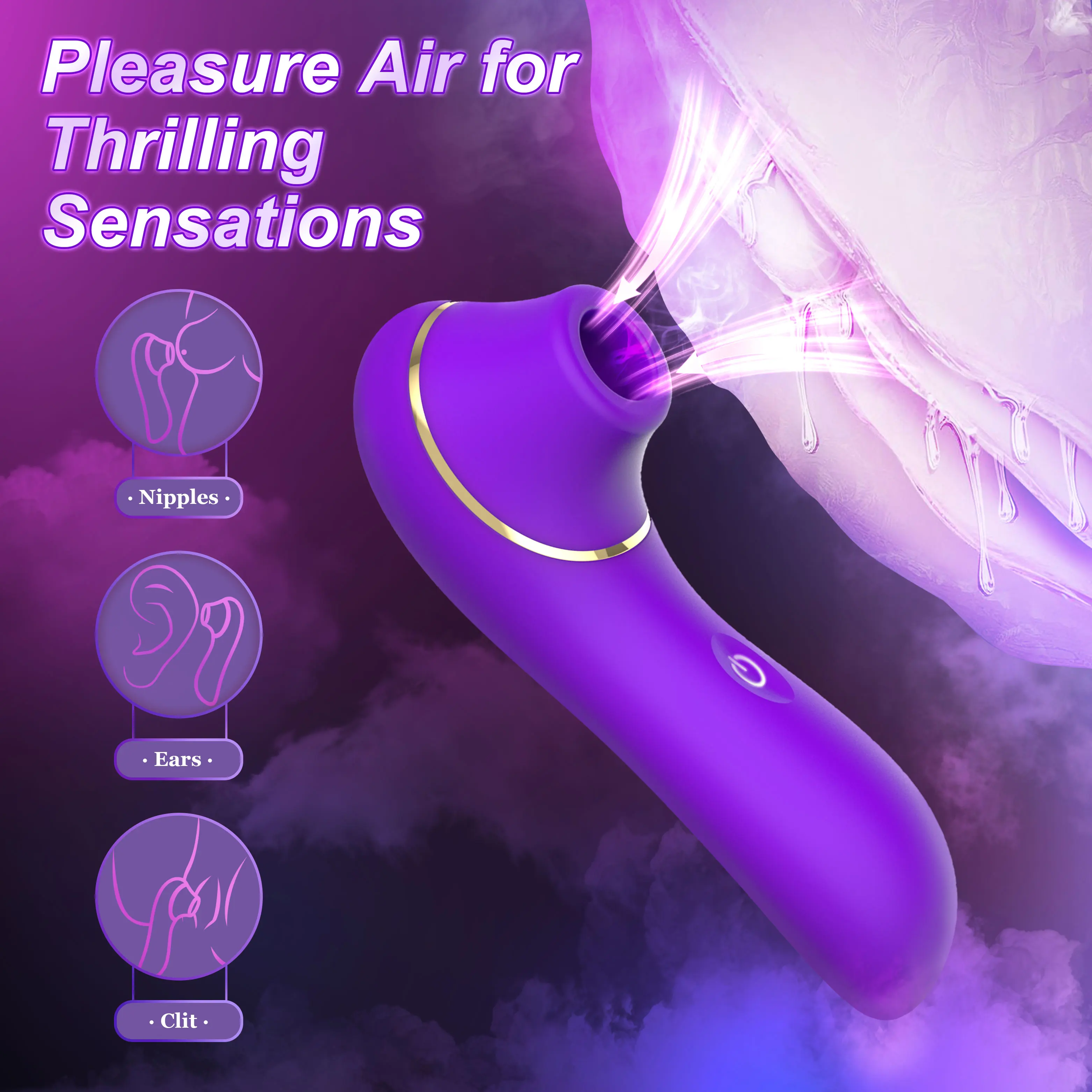 Oral Vacuum Owerful Sucker Clitoris Sucking Mini Vibrator Nipple Stimulator G-spot Massager Sex Toys Adults Goods for Women 18