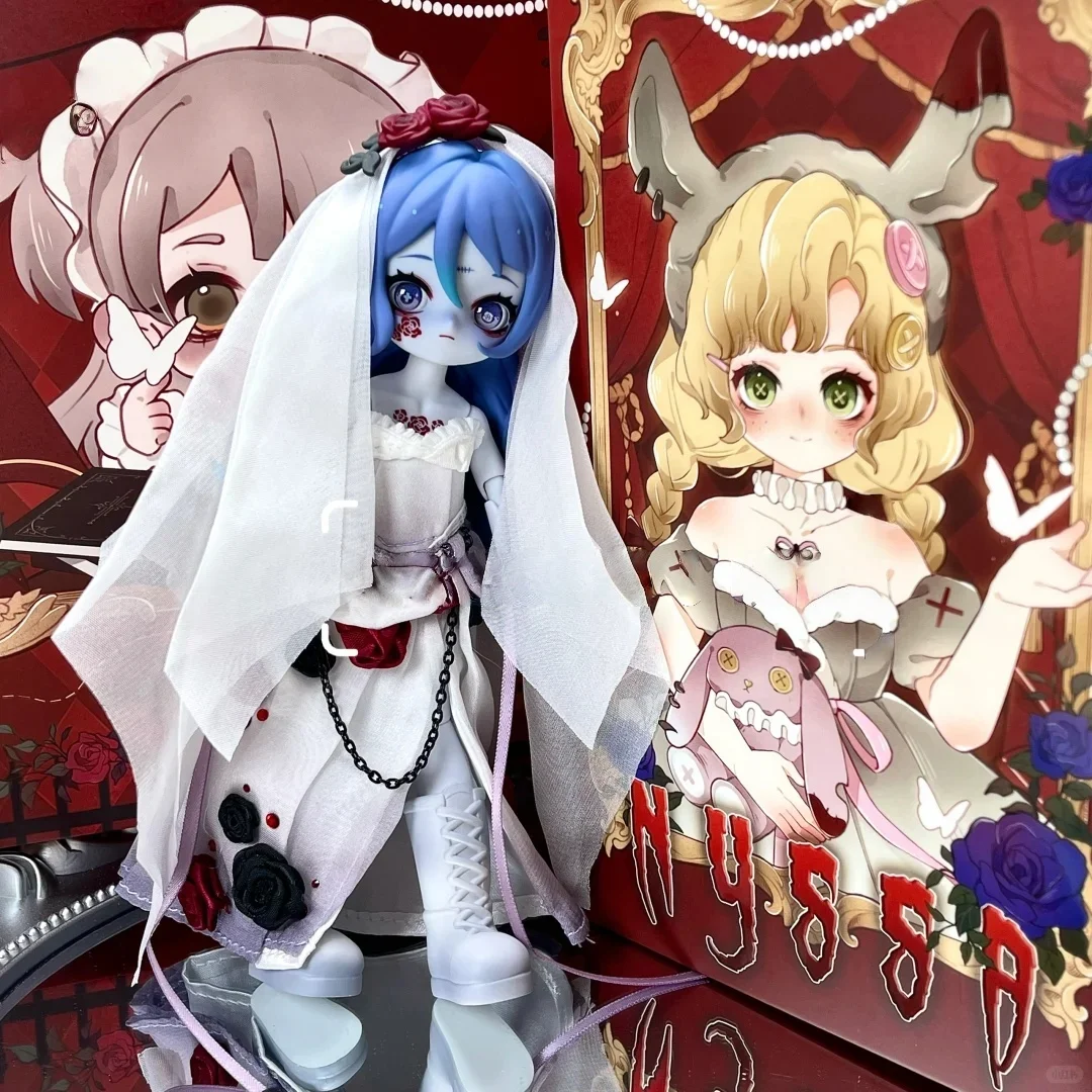 

Nyssa Blind Box Eerie Nightmare Series 1/12 Bjd Doll Готическая аниме-фигурка Подвижные суставы ПВХ Гаражный комплект Коллекционные игрушки Подарок