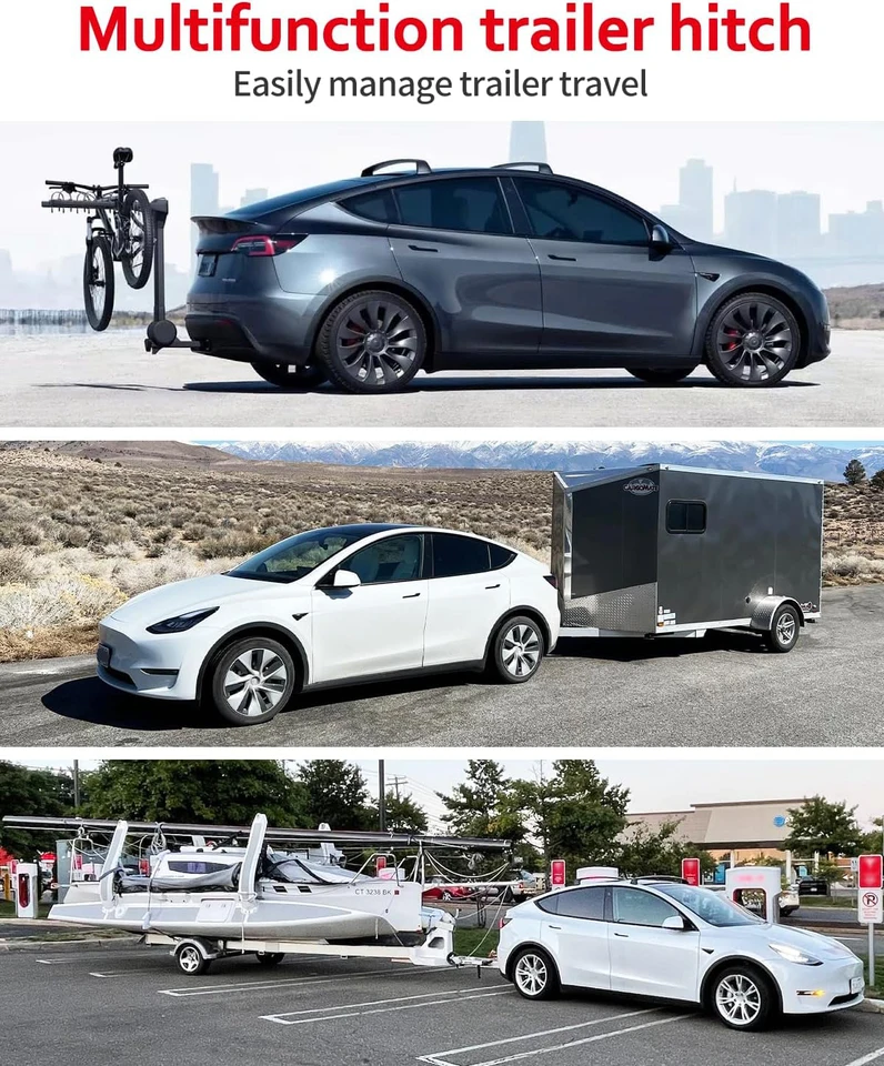 牽引ヒッチ テスラ モデル Y ジュニパー 2025 モデル Y 2024-2017 用