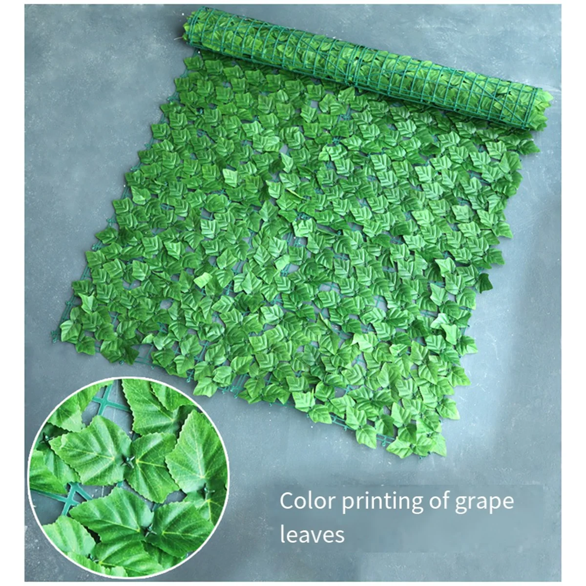 

Reliable Red Sule Simulated Fence Net Green Plant Decoration Artificial Leaves Indoor and Outdoor Garden Ba