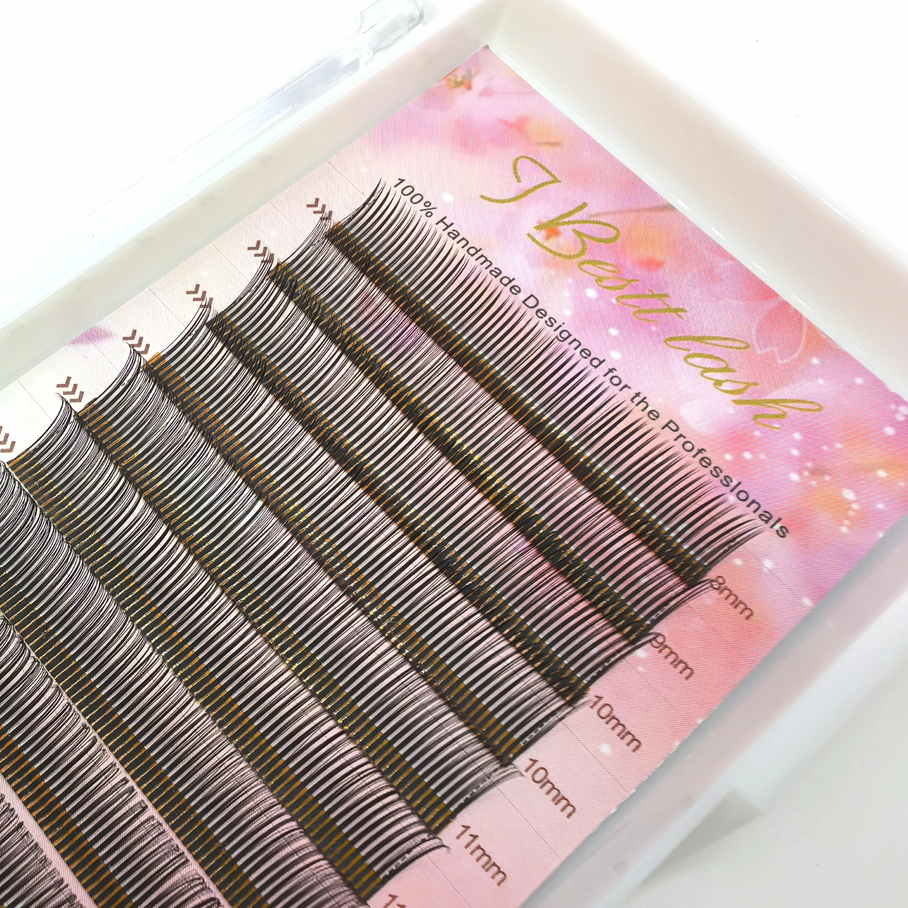 Tbestt 5D Flower Fairy Lashes Flora Lash Premade Volume Fans Soft Flora Lashes Extensions Natural Eyelashes