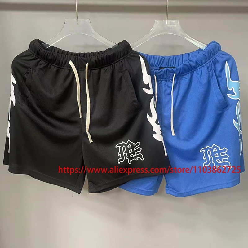 

Модные спортивные повседневные шорты со смешанным эмоциями, сетчатая ткань, летние свободные дышащие пляжные шорты высокого качества СМЕШАННЫЕ ЭМОЦИИ