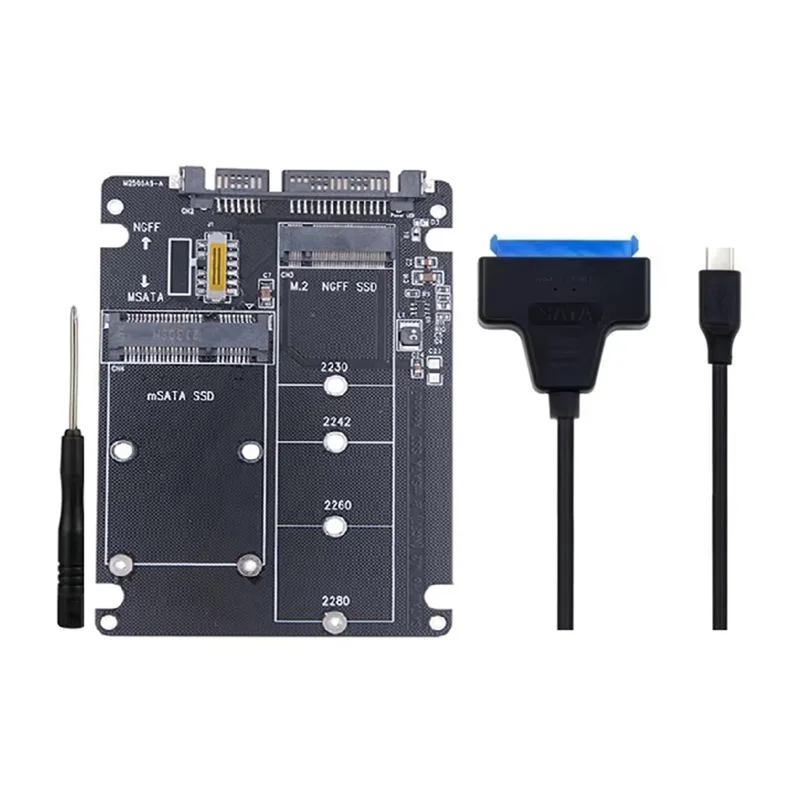 

Адаптер AP-MSATA к USB Корпус MSATA M.2 NGFF MSATA SSD к адаптеру SATA 3.0 Переходная плата Кабель M.2 Box