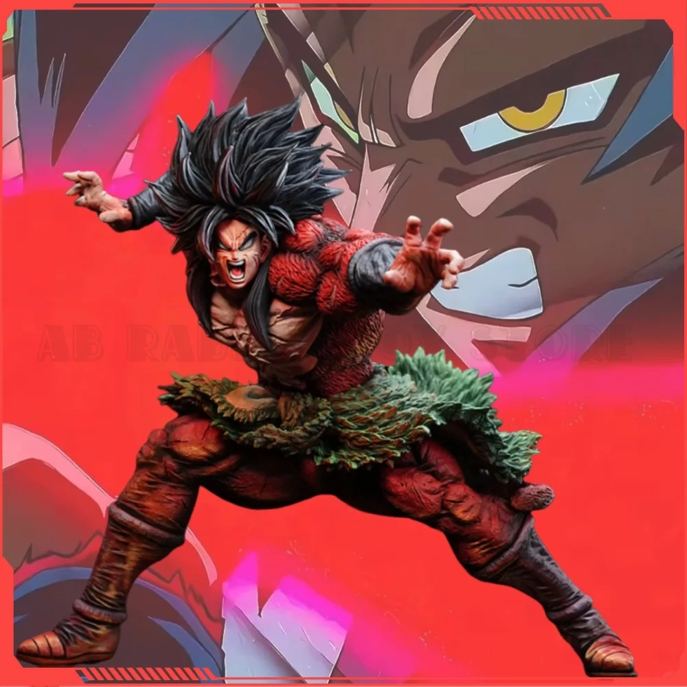 

25cm Dragon Ball Anime Figure Broli Figures Super Saiyan 4 Broli Figurine Pvc Doll Decoration Statue Collection Model Kids Toy