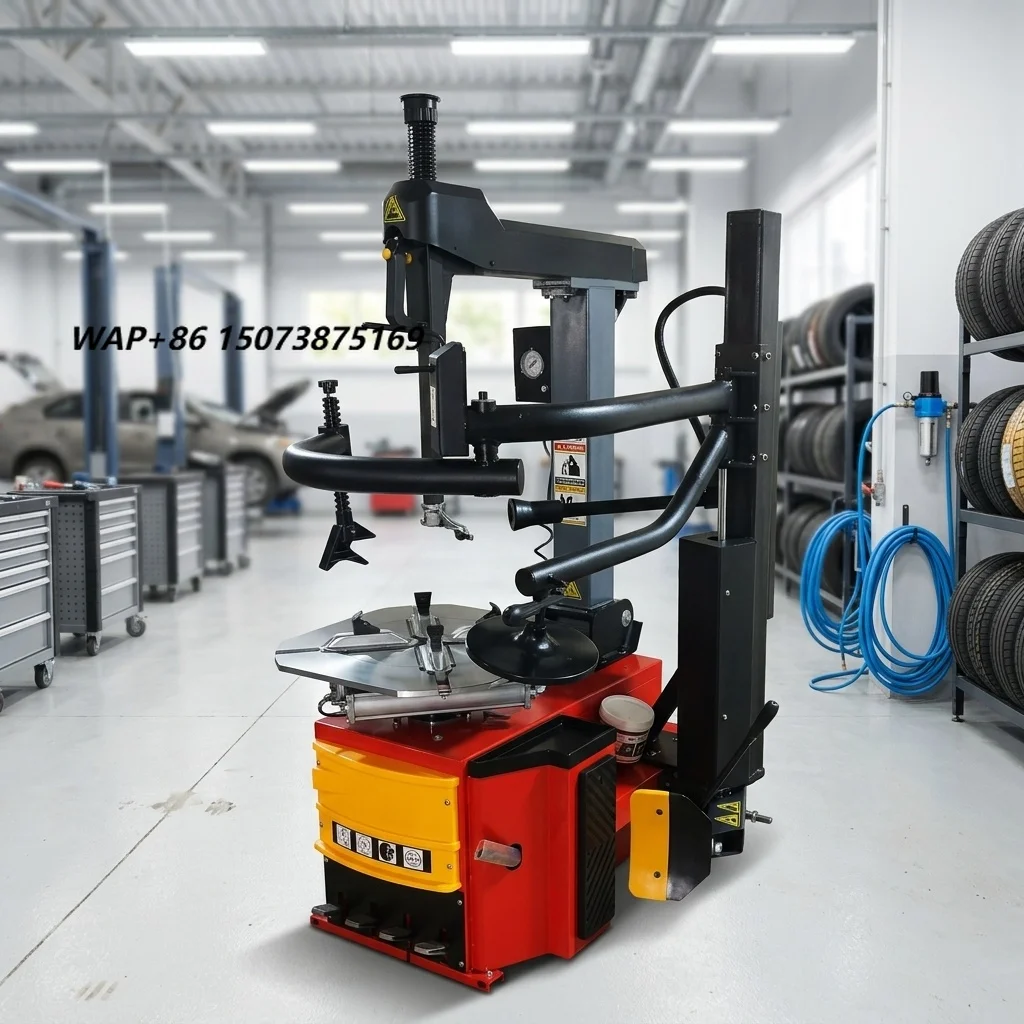 Hot Sale CE Certified 12-24 Inch  Automatic Car Tire Changer with Helper Arm Tyre Dismount Machine for Auto Repair Workshop