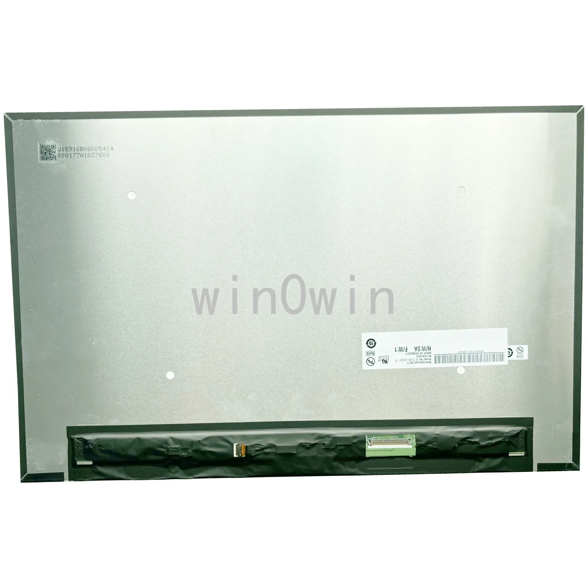 B160UAK01.3 16.0'' Display Panel Matrix Laptop LCD screen IPS