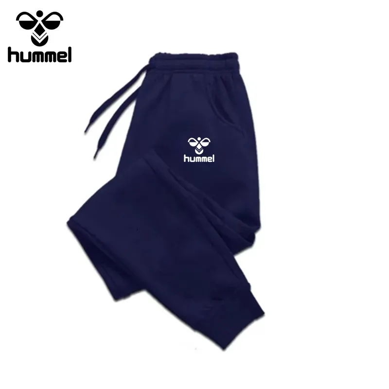 Brand HUMMEL Autumn and Winter Men\'s Pants Men\'s New Casual Pants Sports Jogging Sportswear Sports Pants Harajuku Street Pants