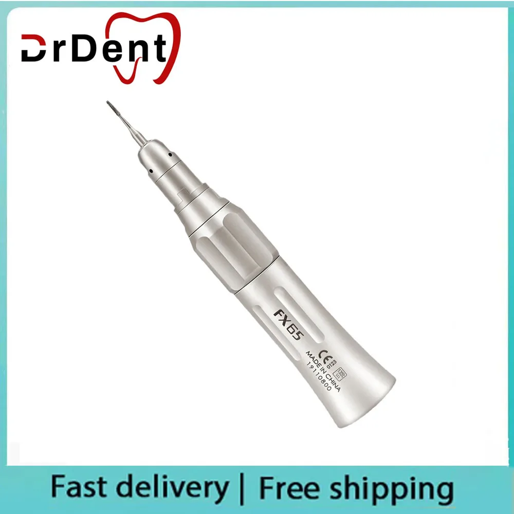 

Dentistry Micromotor Dental spare parts FX65 1:1 direct drive straight handpiece compatible with E type internal air motor