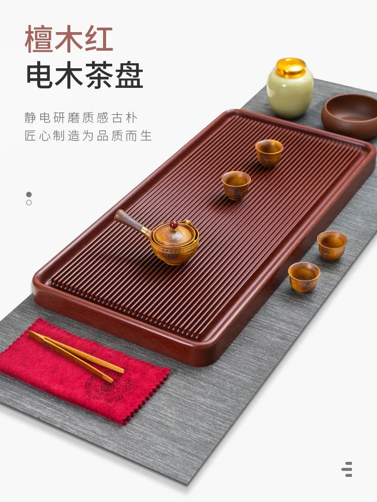 

Pure Bakelite Tea Tray Large Simple Integrated Tea Pitcher Kung Fu Tea Table