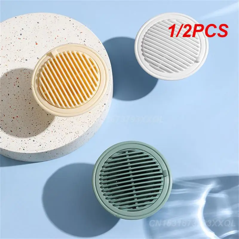 1/2PCS Anti-odor Shower Drain Stopper Silicone Strainer Floor Drain Deodorant Plug Hair Catcher Insect-proof