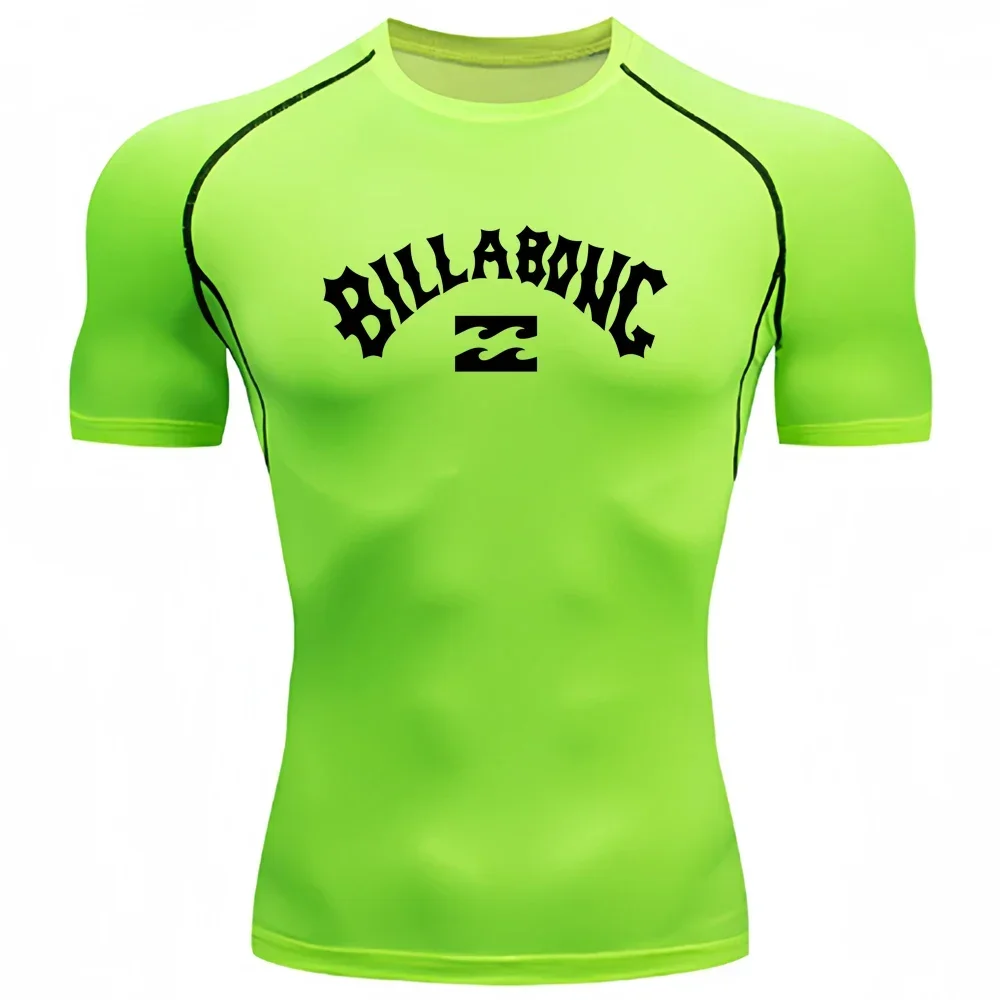 السباحة بدل غطس S-3X الذكور UV حماية الجوارب Rashguard الرجال قصيرة الأكمام ملابس السباحة طفح الحرس سريعة الجافة تصفح تي شيرت