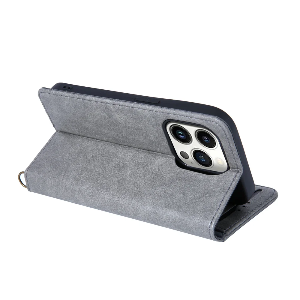 CMAI2 Luxury Card Pocket Business Leather Case for iPhone 15 15 Pro 15 Plus 15 Pro Shockproof Max Magnetic Flip Cover Funda Capa