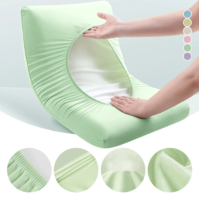 Disposable Pillowcase 5Pcs Non-Woven Thickened Breathable Pillow Cover Dirt-Proof Hygienic for Travel Hotel Beauty Salon Spa