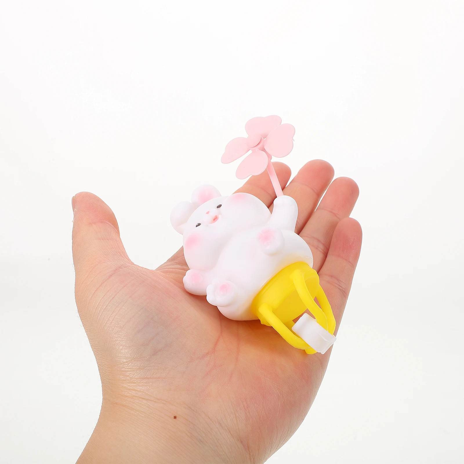 Cute Duck Bike Ornament Spring Swing Decoration For Scooter Handle Decoration Bicycle Handlebar Electric Scooter Accessories