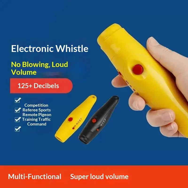 

1Pcs Outdoor Sports Traffic Control Ball Game Referee And Pigeon Pet Training 3Electronic Whistle With Sound Effects
