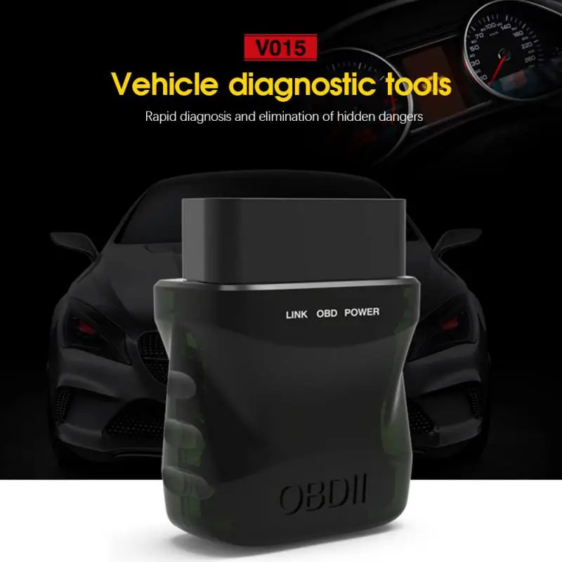 

ELM327 V1.5 OBD2 Scanner Bluetooth 4.0 OBD 2 Car Diagnostic Tool for IOS Android PC ELM 327 Scanner OBDII Reader