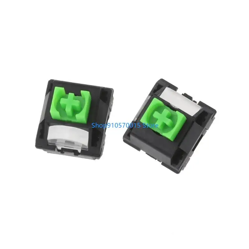 B95C 2 stks Groene RGB -schakelaars voor mechanische toetsenbord Cherry MX Switch