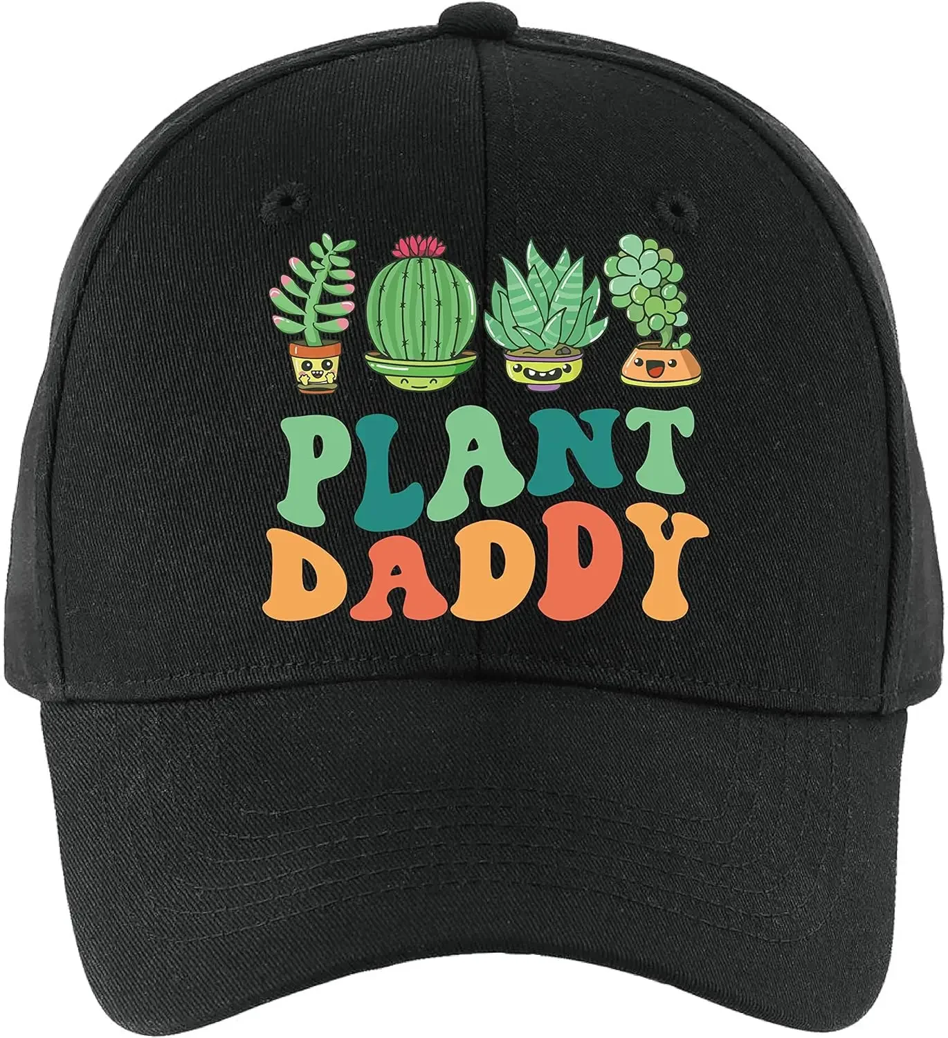 Funny Plant Daddy Baseball Hat, Adjustable Vintage Cotton Hat, Retirement Gift for Plant Lover Gardener, for Grandpa Dad Husband