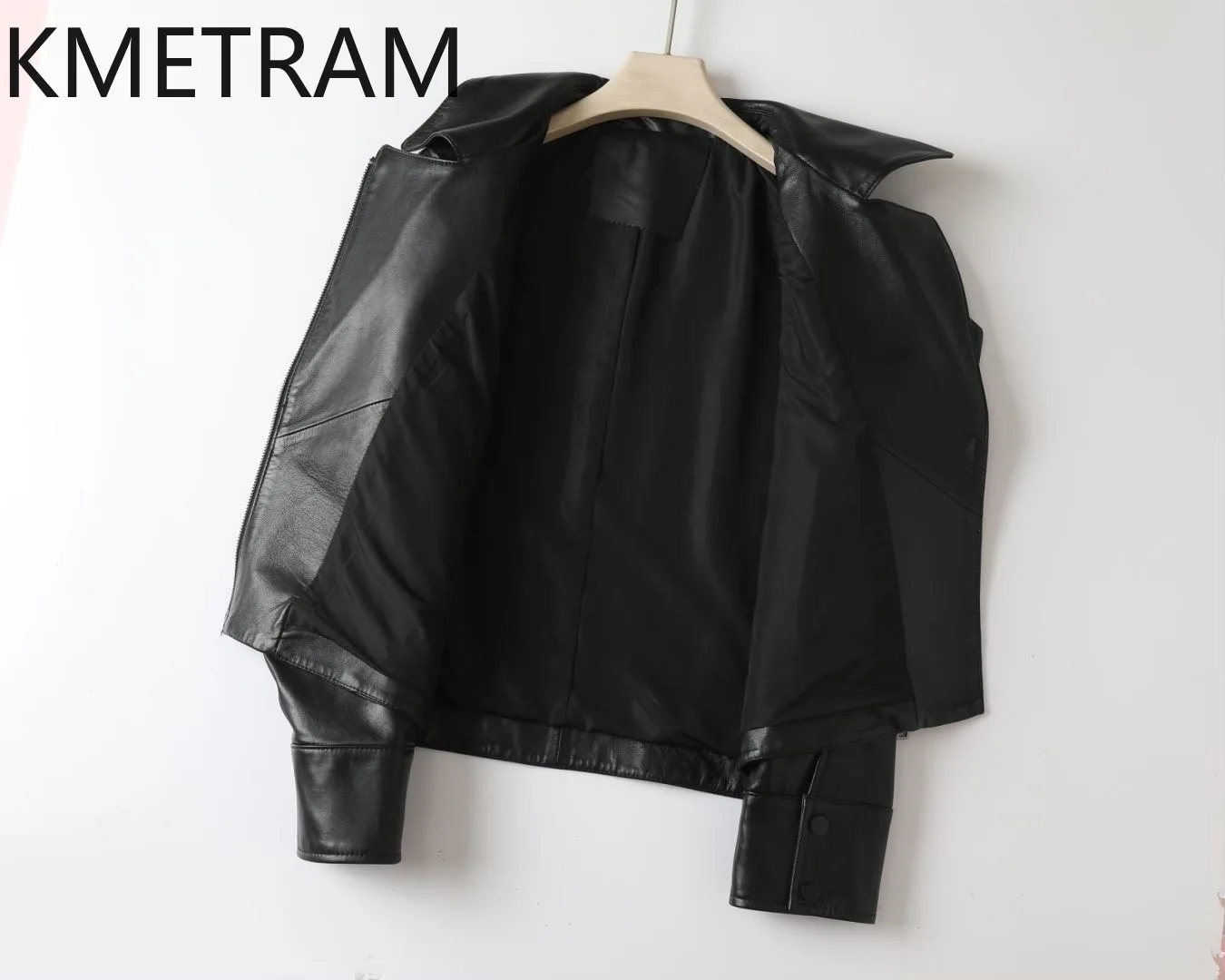 100 % echte Schaffelljacke für Damen, kurze, lockere Echtlederjacken für Damen, neu in Oberbekleidung, Herbst-Damenkleidung, 2025 Robertoка