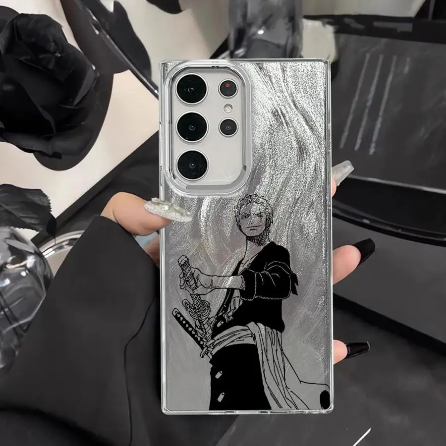 One P-Piece Z-Zoro Phone Case for Samsung Galaxy S20 FE S22 Plus S24Ultra S21+ S25 Ultra S20 FE S21 S23 Soft Cover