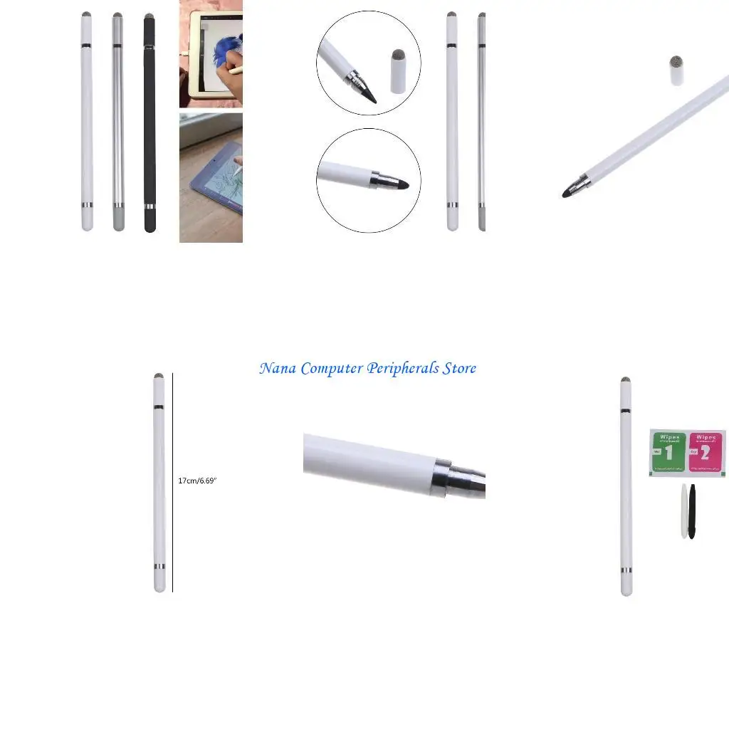 

F68C Universal 3 in 1 Capacitive Pen Drawing Pen for Touch Screen Phone Tablet