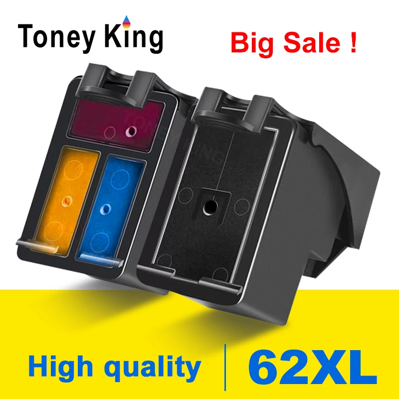 Compatible Ink Cartridge for HP 62XL for hp62 Envy 5540 5541 5542 5543 5544 5545 5546 5547 5548 5549 5640 5642 7640 7643 7645