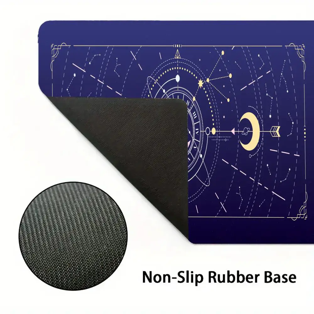Blue star moon Mouse Pad Large Gaming Mousepads Computer Nootbook Game Rug desk Laptop Tablet Mat Mini Table Cushion PC Playmat